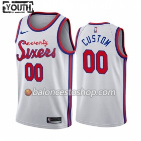 Camiseta Niños NBA Philadelphia 76ers Personalizadas 2019-20 Nike Classic Edition Swingman